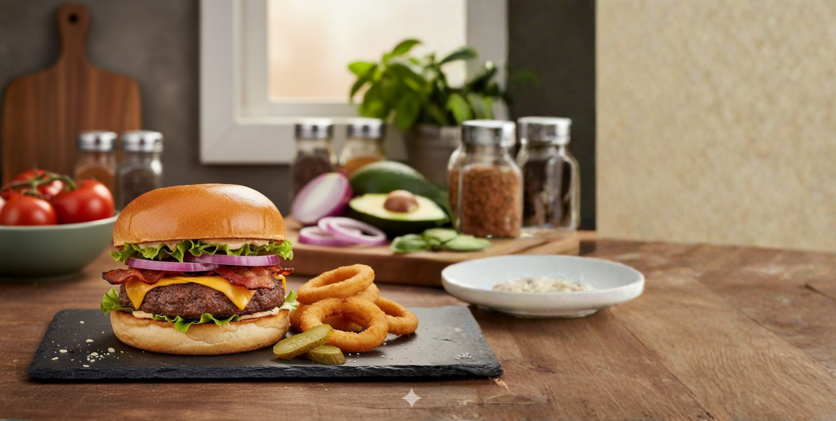 Burger patty background texture